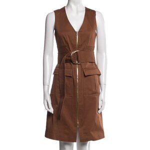 Diane von Furstenberg V-Neck Knee-Length Dress